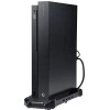 AmazonBasics Vertical Stand & USB 3.0 Hub for Xbox One X, Black