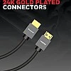 Honeywell High-Speed HDMI v2.0 Cable with Ethernet, 18 GBPS Transmission Speed, Supports 3D/4K@60Hz Ultra HD Resolution, - 3 Meter Honeywell High-Speed HDMI v2.0 Cable with Ethernet, 18 GBPS Transmission Speed, Supports 3D/4K@60Hz Ultra HD Resolution, - 3 Meter