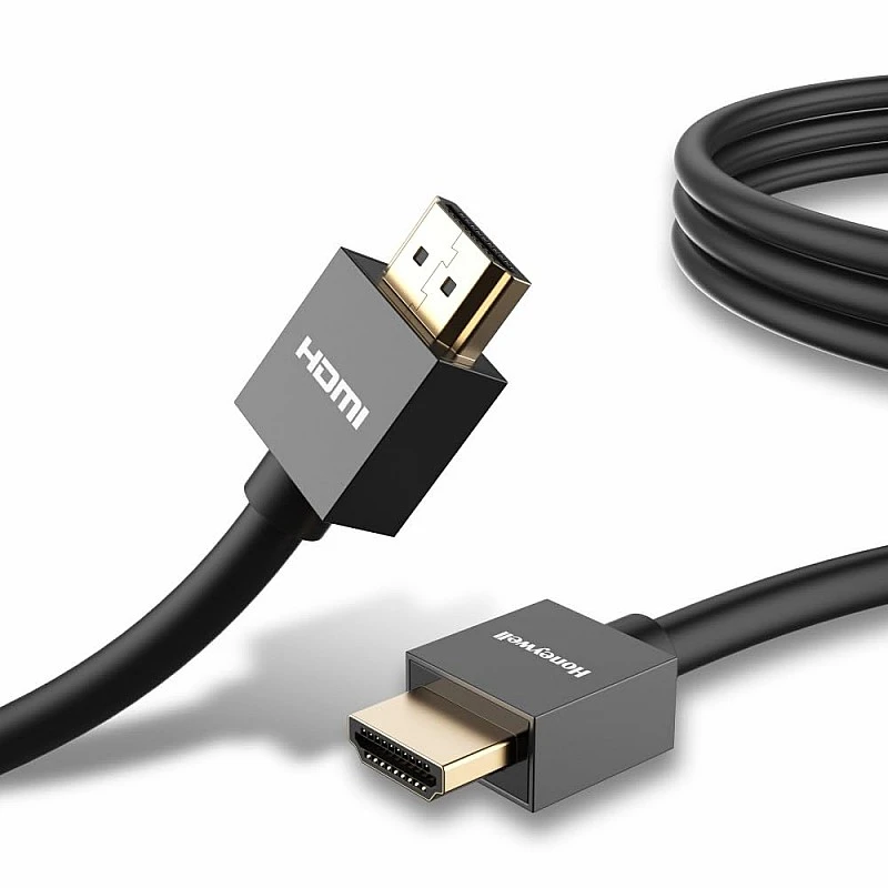 Honeywell High-Speed HDMI v2.0 Cable with Ethernet, 18 GBPS Transmission Speed, Supports 3D/4K@60Hz Ultra HD Resolution, - 3 Meter Honeywell High-Speed HDMI v2.0 Cable with Ethernet, 18 GBPS Transmission Speed, Supports 3D/4K@60Hz Ultra HD Resolution, - 3 Meter