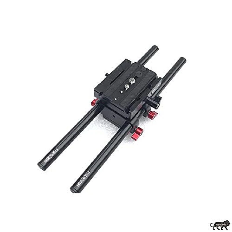 Shootvilla Universal Rail System 15mm Rod Support for EOS 5D Mark2 7D 550d t2i DSLR DV Camera HDV Video Film Shooting Movie (Black) Shootvilla Universal Rail System 15mm Rod Support for EOS 5D Mark2 7D 550d t2i DSLR DV Camera HDV Video Film Shooting Movie (Black)