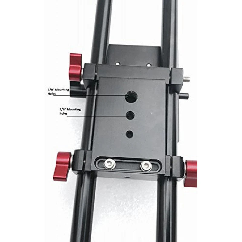 Shootvilla Universal Rail System 15mm Rod Support for EOS 5D Mark2 7D 550d t2i DSLR DV Camera HDV Video Film Shooting Movie (Black) Shootvilla Universal Rail System 15mm Rod Support for EOS 5D Mark2 7D 550d t2i DSLR DV Camera HDV Video Film Shooting Movie (Black)
