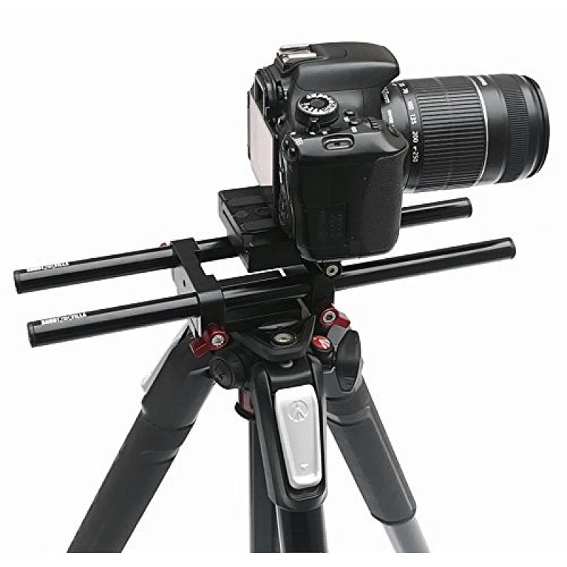 Shootvilla Universal Rail System 15mm Rod Support for EOS 5D Mark2 7D 550d t2i DSLR DV Camera HDV Video Film Shooting Movie (Black) Shootvilla Universal Rail System 15mm Rod Support for EOS 5D Mark2 7D 550d t2i DSLR DV Camera HDV Video Film Shooting Movie (Black)