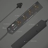 Portronics Power Plate II Extension Board - 1500W - 3 USB Ports, 3 Power Sockets, Overload Protection, Eco-Friendly, 2M Cord Length(Black) Portronics Power Plate II Extension Board - 1500W - 3 USB Ports, 3 Power Sockets, Overload Protection, Eco-Friendly, 2M Cord Length(Black)