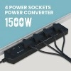 Portronics Power Plate II Extension Board - 1500W - 3 USB Ports, 3 Power Sockets, Overload Protection, Eco-Friendly, 2M Cord Length(Black) Portronics Power Plate II Extension Board - 1500W - 3 USB Ports, 3 Power Sockets, Overload Protection, Eco-Friendly, 2M Cord Length(Black)