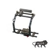 Shootvilla 9" Brackets Support Cage + Top Handle Grip 15mm Rod for DSLR Camera (SV-9INCHC) Shootvilla 9" Brackets Support Cage + Top Handle Grip 15mm Rod for DSLR Camera (SV-9INCHC)