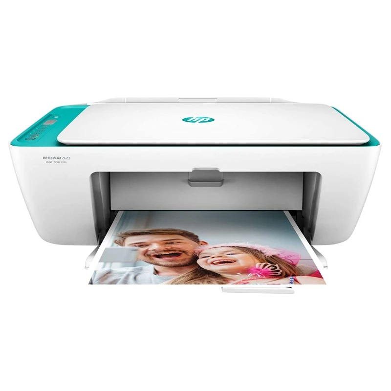 HP DeskJet 2623 All-in-One Wireless Colour Inkjet Printer White with Voice-Activated Printing Compatible with Alexa and Google Assistant HP DeskJet 2623 All-in-One Wireless Colour Inkjet Printer White with Voice-Activated Printing Compatible with Alexa and Google Assistant