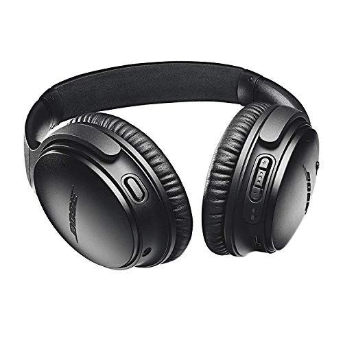 Bose QuietComfort 35 II Wireless Bluetooth Headphones, Noise-Cancelling, with Alexa Voice Control - Black- Bose QuietComfort 35 II Wireless Bluetooth Headphones, Noise-Cancelling, with Alexa Voice Control - Black-
