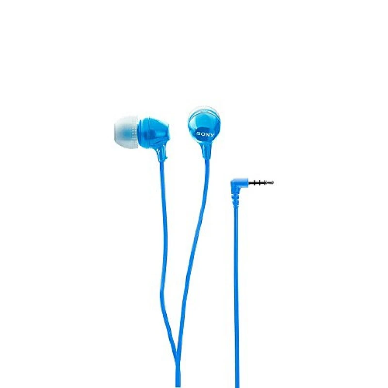 Sony MDR-EX14AP in-Ear Headset with Mic (Blue) Sony MDR-EX14AP in-Ear Headset with Mic (Blue)