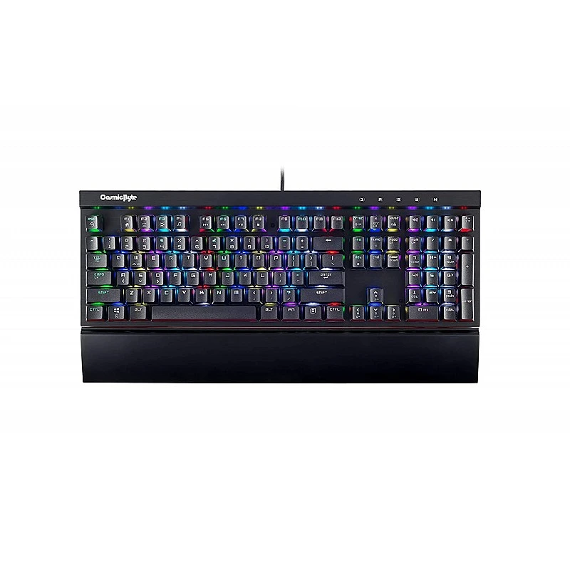 Cosmic Byte CB-GK-03 Black Eye Wired Mechanical Keyboard Real RBG Backlit with Effects Black Cosmic Byte CB-GK-03 Black Eye Wired Mechanical Keyboard Real RBG Backlit with Effects Black