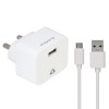 Stuffcool Charge it Kit 1A USB Wall Charger/Travel Charger Android Smartphones - White