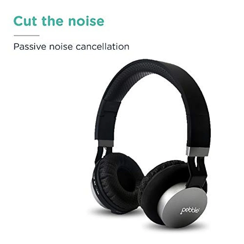 Pebble Elite – Over Ear Wireless Headset Bluetooth 4.0 HD Stereo Headphones Foldable with Mic 5-6-Hour Playtime Wired and Wireless Headphones Pebble Elite – Over Ear Wireless Headset Bluetooth 4.0 HD Stereo Headphones Foldable with Mic 5-6-Hour Playtime Wired and Wireless Headphones