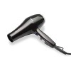 Ikonic 2500+ Professional Hair Dryer, Black, 2500W with Powerful AC motor, 2 speed and 3 heat settings with Cool shot, 2 Interchangeable Nozzles, Hang up loop, Control Frizz, All Hair Type