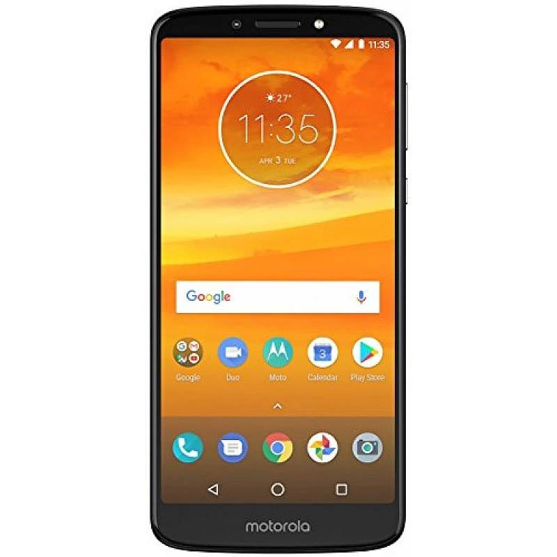 Moto E5 Plus (Black, 3GB RAM, 32GB Storage) Refurbished