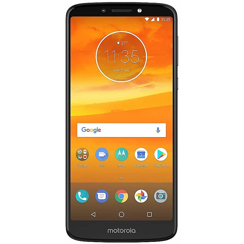 Moto E5 Plus (Black, 3GB RAM, 32GB Storage) Refurbished