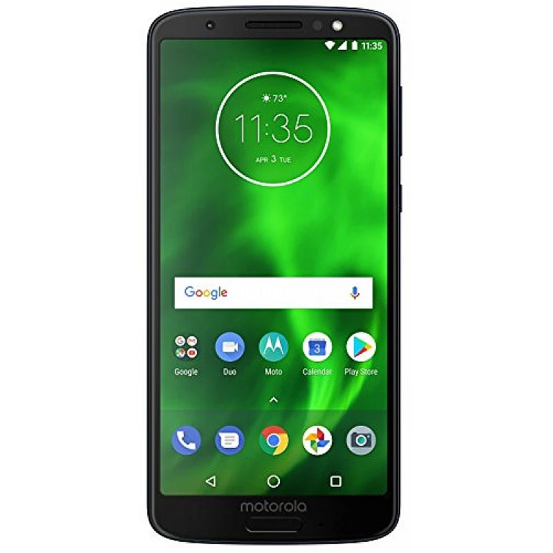 Moto G6 (Indigo Black, 4GB RAM, 64GB Storage) Refurbished-