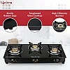 Lifelong 3 Burner Gas Stove Top for Kitchen Manual Ignition Cooktop Modern Glass Stove for Modular Kitchen Black, LLGS18 Lifelong 3 Burner Gas Stove Top for Kitchen Manual Ignition Cooktop Modern Glass Stove for Modular Kitchen Black, LLGS18