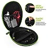 Tizum Z55- Headphone Case Cover for Neckband Bluetooth Earphones, Headsets, Travel Storage Protective Case (Black) Tizum Z55- Headphone Case Cover for Neckband Bluetooth Earphones, Headsets, Travel Storage Protective Case (Black)