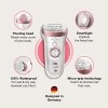 Braun Silk-epil 9-890 Epilator White pink Braun Silk-epil 9-890 Epilator White pink