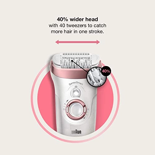 Braun Silk-epil 9-890 Epilator White pink Braun Silk-epil 9-890 Epilator White pink