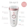 Braun Silk-epil 9-890 Epilator White pink Braun Silk-epil 9-890 Epilator White pink