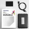ADATA ED600 2.5 USB 3.2 Gen1 External Enclosure Cover Case for SSD and HDD - AED600-U31-CBK (Black) ADATA ED600 2.5 USB 3.2 Gen1 External Enclosure Cover Case for SSD and HDD - AED600-U31-CBK (Black)