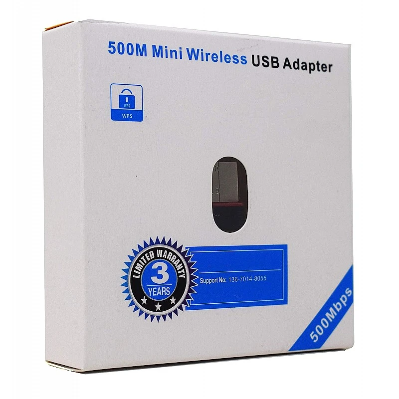 airtree 500Mbps Mini Wireless Wi-Fi Dongle Adapter Black airtree 500Mbps Mini Wireless Wi-Fi Dongle Adapter Black