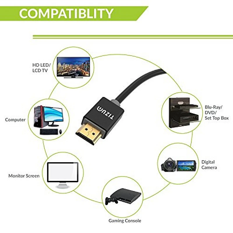 TIZUM Ultra 4K HDMI Cable (10M/33Ft) TIZUM Ultra 4K HDMI Cable (10M/33Ft)