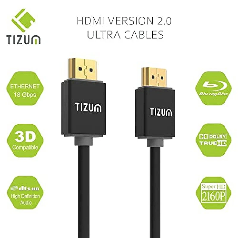 TIZUM Ultra 4K HDMI Cable (10M/33Ft) TIZUM Ultra 4K HDMI Cable (10M/33Ft)