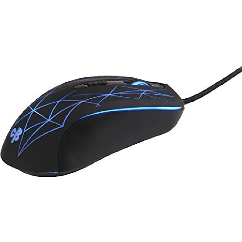 Cosmic Byte CB-M-06 Neutron 3200DPI Gaming Mouse with LED and Software (Black) Cosmic Byte CB-M-06 Neutron 3200DPI Gaming Mouse with LED and Software (Black)