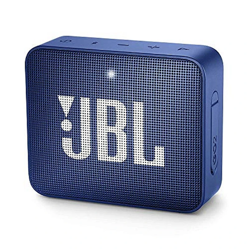JBL Go 2 Portable Waterproof Bluetooth Speaker with mic Deep Sea Blue JBL Go 2 Portable Waterproof Bluetooth Speaker with mic Deep Sea Blue