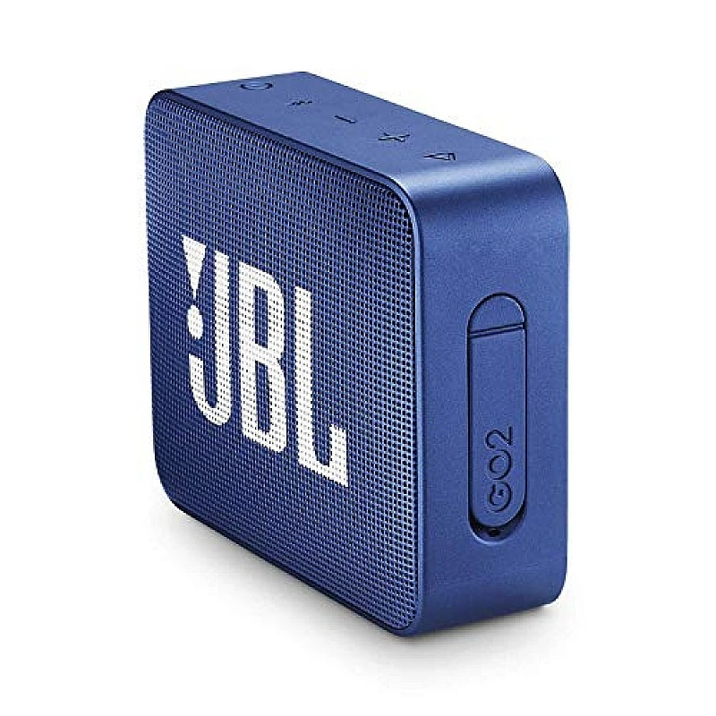 JBL Go 2 Portable Waterproof Bluetooth Speaker with mic Deep Sea Blue JBL Go 2 Portable Waterproof Bluetooth Speaker with mic Deep Sea Blue