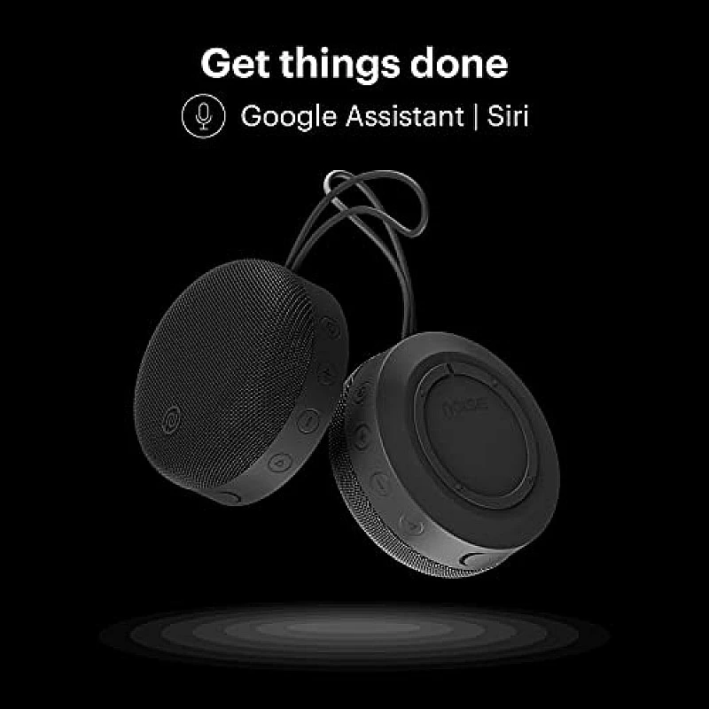Noise Zest 5W Wireless Bluetooth Speaker, Voice Assistant with 8 hrs playtime, IPX7 water resistant and TWS - Coal Black Noise Zest 5W Wireless Bluetooth Speaker, Voice Assistant with 8 hrs playtime, IPX7 water resistant and TWS - Coal Black