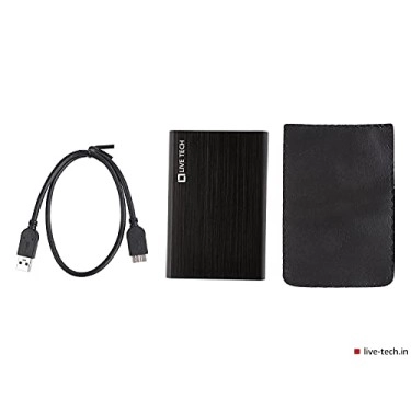 Live Tech 2.5 Inch SATA to USB 3.0 External Hard Drive Enclosure Case (2.5" USB 3.0, Black) Live Tech 2.5 Inch SATA to USB 3.0 External Hard Drive Enclosure Case (2.5" USB 3.0, Black)