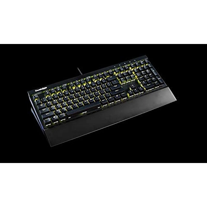 Cosmic Byte CB-GK-11 Black Eye Wired Aluminium Mechanical Keyboard, Real RBG Backlit with Effects Brown Switch Cosmic Byte CB-GK-11 Black Eye Wired Aluminium Mechanical Keyboard, Real RBG Backlit with Effects Brown Switch