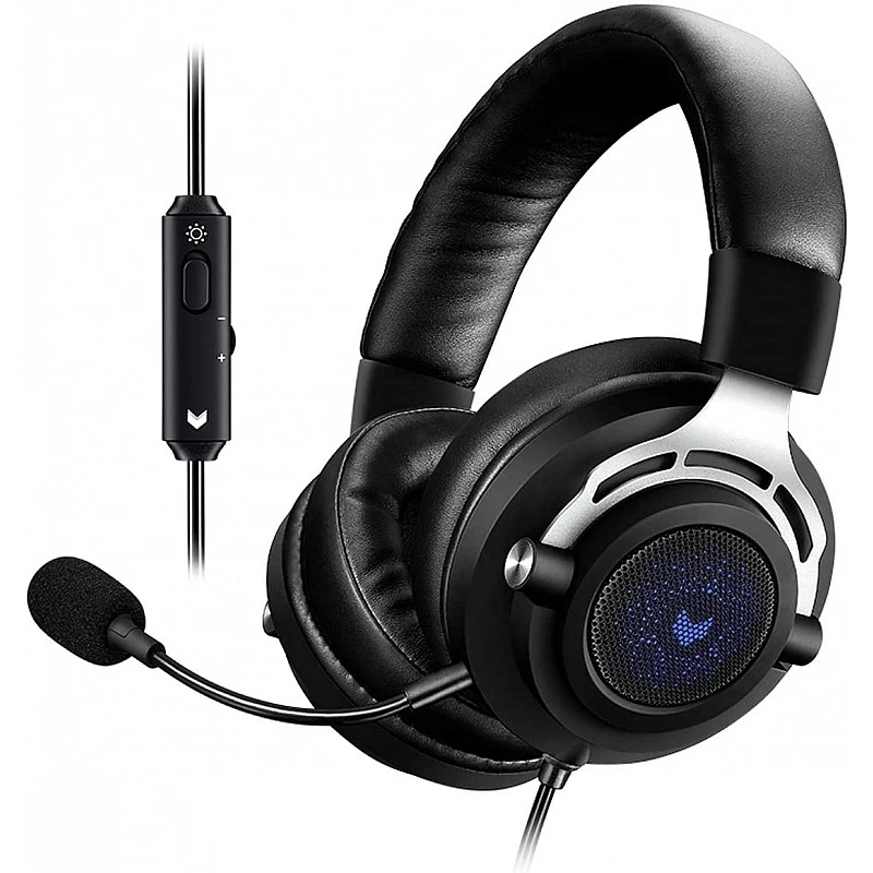 Rapoo VH150 Gaming Headset USB Surround Sound Breathing LED Backlight Headphone with Microphone for Gamer Rapoo VH150 Gaming Headset USB Surround Sound Breathing LED Backlight Headphone with Microphone for Gamer