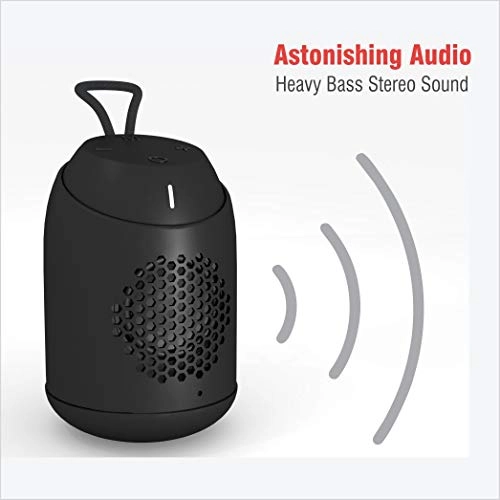 Pebble BassX Aqua IPX7 Waterproof Bluetooth Speaker with Heavy Bass Pebble BassX Aqua IPX7 Waterproof Bluetooth Speaker with Heavy Bass