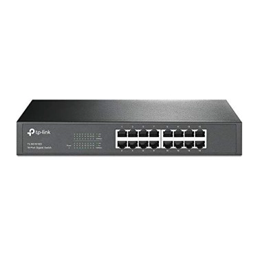 TP-Link TL-SG108S 8-Port Desktop Gigabit Ethernet Switch/Hub, Ethernet Splitter, Plug & Play, no Configuration Required, Steel Case Green Ethernet Technology