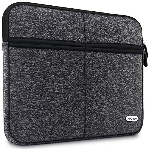 AirCase Premium Laptop Bag with 6 Pockets fits Upto 13.3 Laptop MacBook, Charcoal Black AirCase Premium Laptop Bag with 6 Pockets fits Upto 13.3 Laptop MacBook, Charcoal Black