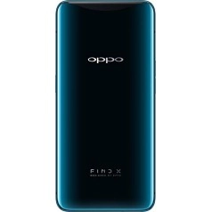 OPPO Find X (Glacier Blue, 8GB RAM, 256GB Storage) Refurbished