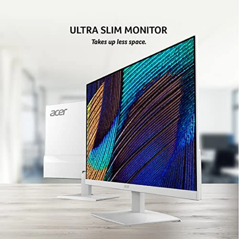 Acer HA270 27 Inch (68.58 cm) Full HD IPS LCD Monitor with LED Back Light technology (White) Acer HA270 27 Inch (68.58 cm) Full HD IPS LCD Monitor with LED Back Light technology (White)