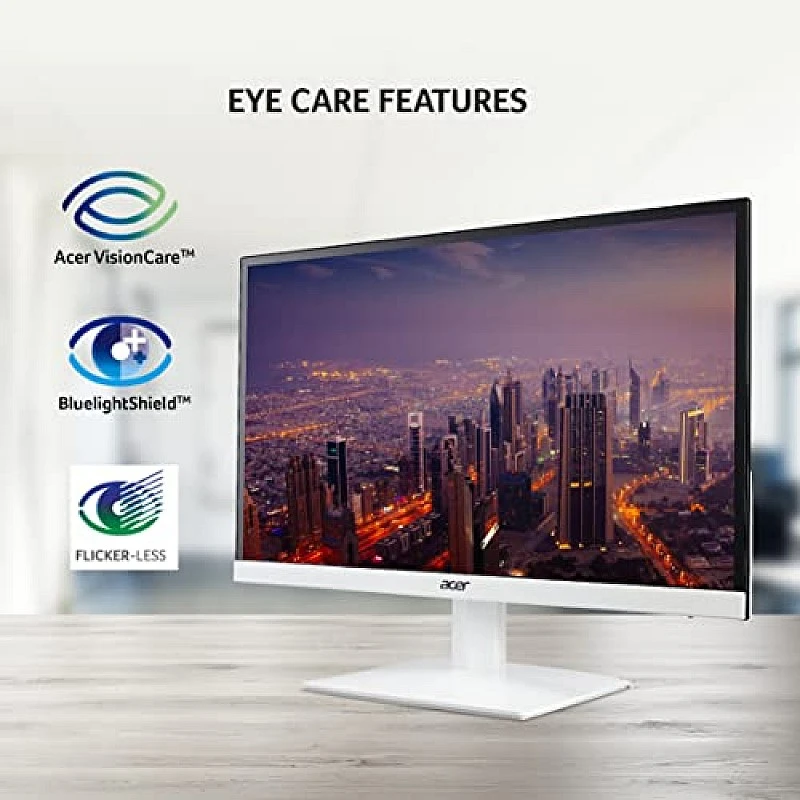 Acer HA270 27 Inch (68.58 cm) Full HD IPS LCD Monitor with LED Back Light technology (White) Acer HA270 27 Inch (68.58 cm) Full HD IPS LCD Monitor with LED Back Light technology (White)