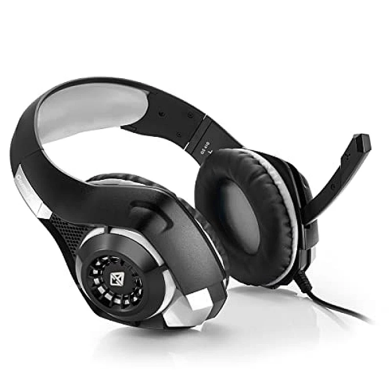 Cosmic Byte GS410 Headphones with Mic and for PS5, PS4, Xbox One, Laptop, PC (Grey) Cosmic Byte GS410 Headphones with Mic and for PS5, PS4, Xbox One, Laptop, PC (Grey)