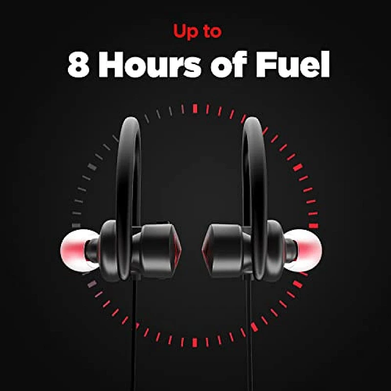 boAt Rockerz 261 in Ear Wireless Earphones with mic(Raging Red) boAt Rockerz 261 in Ear Wireless Earphones with mic(Raging Red)