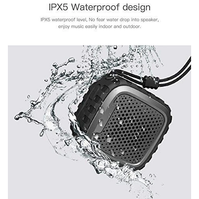 Photron P10 Wash IPX5 Waterproof Shockproof Wireless 10W RMS Super Bass Mini Metal Aluminium Alloy Portable Bluetooth Speaker with Mic (Black) Photron P10 Wash IPX5 Waterproof Shockproof Wireless 10W RMS Super Bass Mini Metal Aluminium Alloy Portable Bluetooth Speaker with Mic (Black)