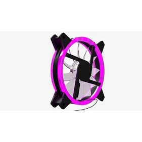 Redgear Turbo F-1 Case Cooling Fan with auto RGB for PC Black