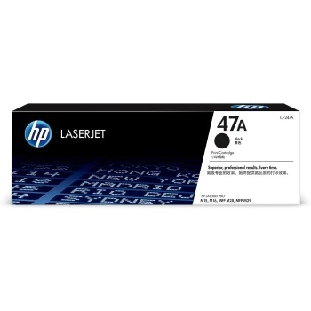 HP 47A Black Laserjet Toner Cartridge, Standard