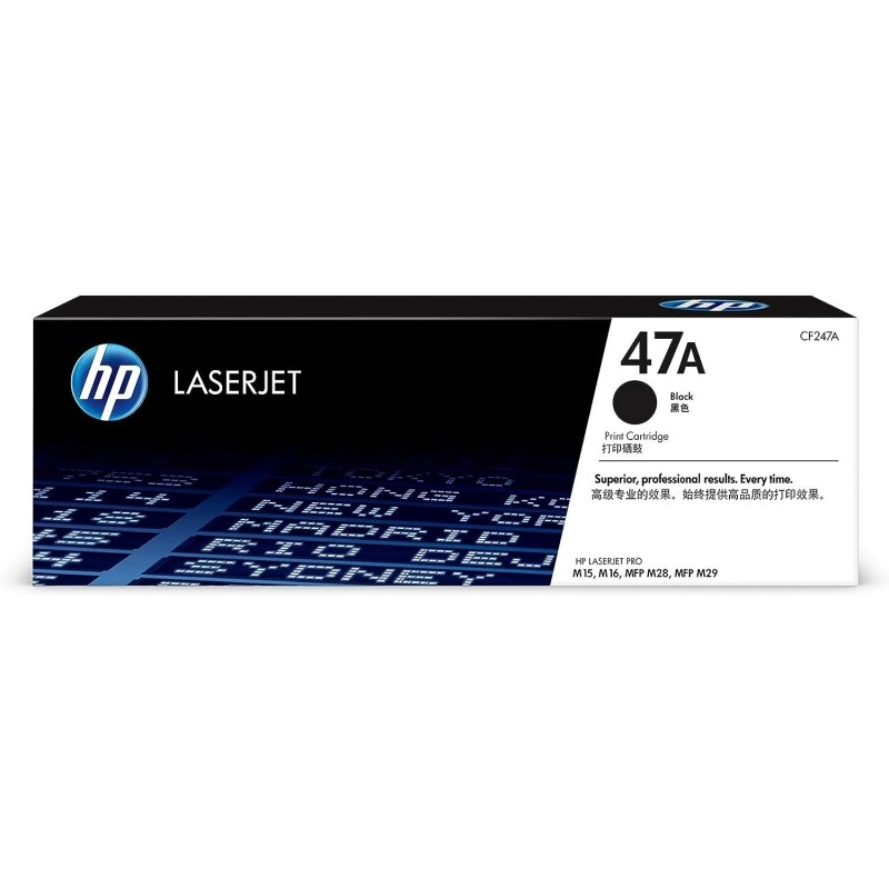 HP 47A Black Laserjet Toner Cartridge, Standard HP 47A Black Laserjet Toner Cartridge, Standard