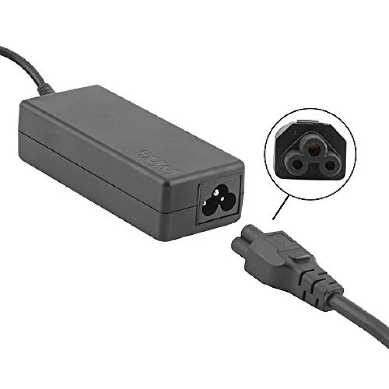 Irvine 65 Watt 19.5V-3.34A Laptop USB Charger with Power Cord Compatible with DELL Black Irvine 65 Watt 19.5V-3.34A Laptop USB Charger with Power Cord Compatible with DELL Black