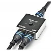 Kinivo Premium 4K HDMI Switch/Splitter HDMI Switcher - Supports 4K @ 60Hz, 3D, Full HD and Ultra HD (240BN - 2 Port)- Kinivo Premium 4K HDMI Switch/Splitter HDMI Switcher - Supports 4K @ 60Hz, 3D, Full HD and Ultra HD (240BN - 2 Port)-