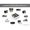 Kinivo Premium 4K HDMI Switch/Splitter HDMI Switcher - Supports 4K @ 60Hz, 3D, Full HD and Ultra HD (240BN - 2 Port)- Kinivo Premium 4K HDMI Switch/Splitter HDMI Switcher - Supports 4K @ 60Hz, 3D, Full HD and Ultra HD (240BN - 2 Port)-